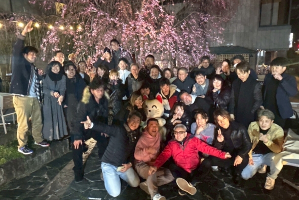 春のお花見BBQ✿京都弥栄〜岡崎庵〜
